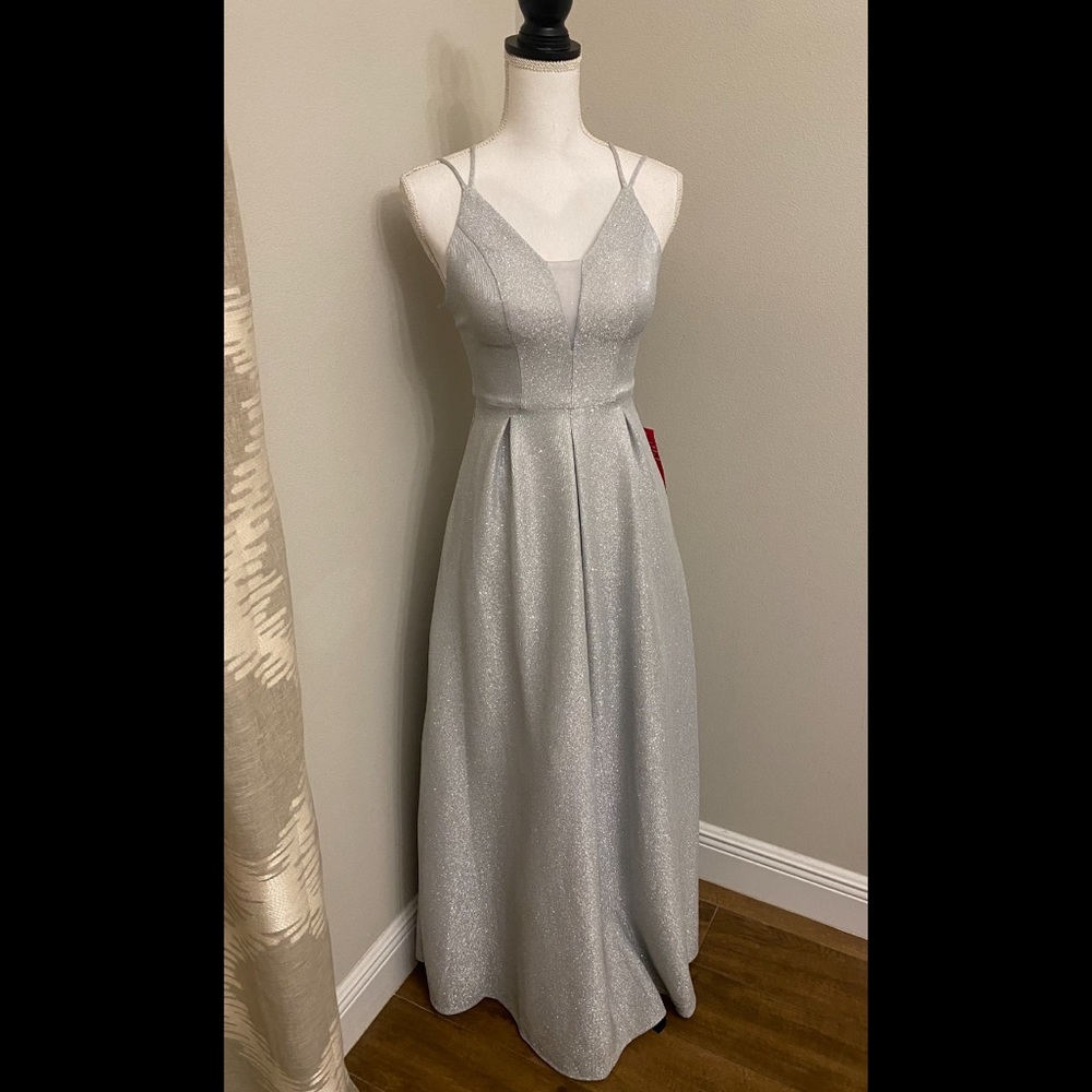 Silver Sparkle Dress - Picture 8 of 9